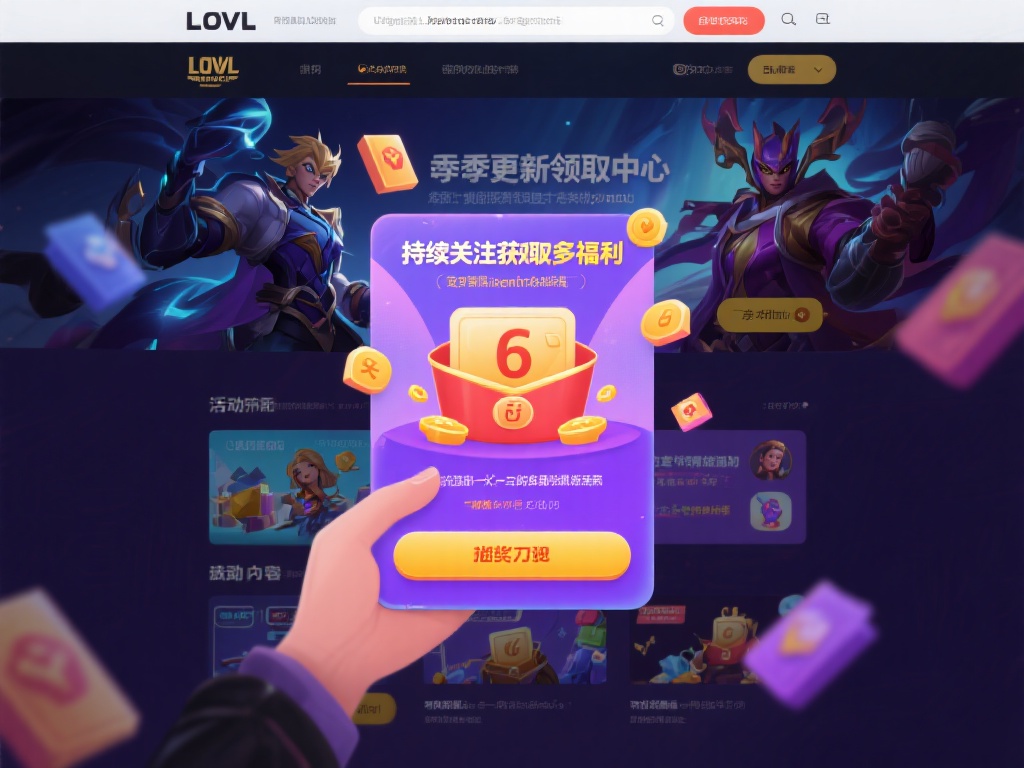 六：持续关注获取更多福利
LOL官方会