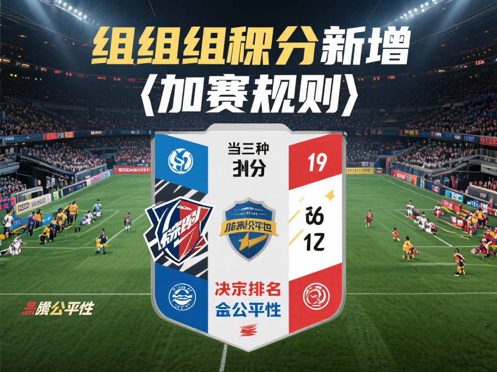 小组赛积分机制：小组赛将新增“加赛规则”